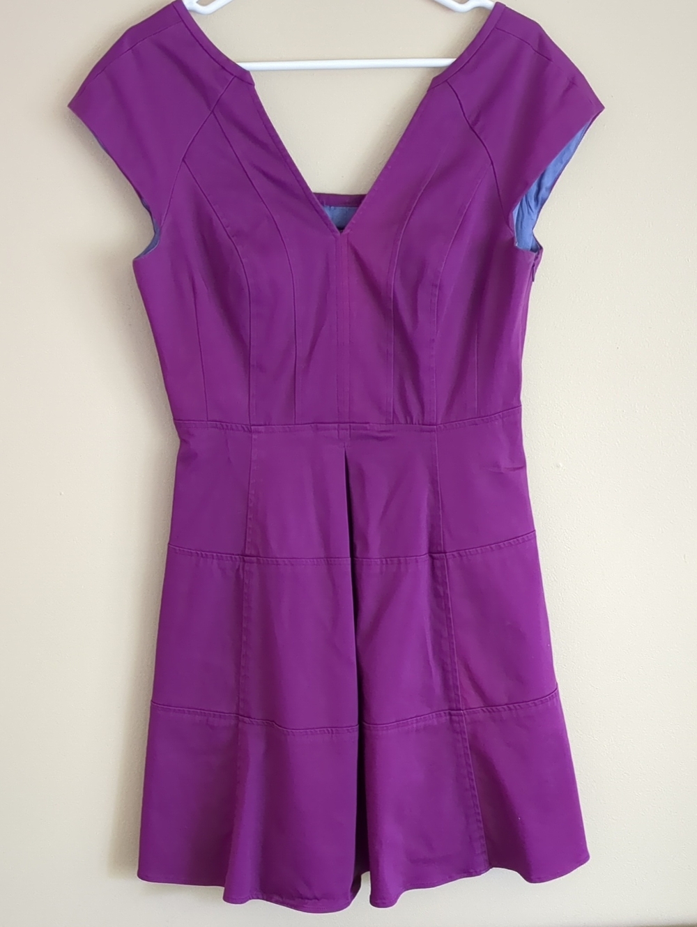 10 Nanette Lepore Purple Dress Back Cutout